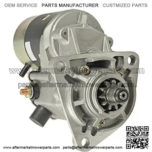 24V Starter Compatible With/Replacement For Hitachi Excavator, Link-Belt LS2800 Isuzu 6BD1 Engine /LS3400 Isuzu 6BG1 Engine /1811001910, 1811002531, 181100-191-0, 181100-191-1