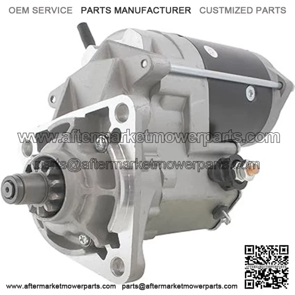 New Premium 12V 3.0KW Starter fits Isuzu Med Hvy Truck FSR FTR FVR NPR NRR 3.6L-6.5L 236-396cid 1986-1994 94039465 94052175 8971197490 8971740430 01280493 128000-0490 128000-0491 128000-0492 16881N