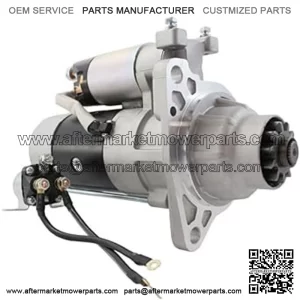 New Hi-Torque 24 Volt Starter Compatible with Mitsubishi Fuso Truck MS280 / MS380-2 6D22 Dsl Eng 99-07 Kobelco Excavator SK300 / SK400 6D22 1999-2007 Replaces M9T60171 M009T60171 ME152487 M9T60172