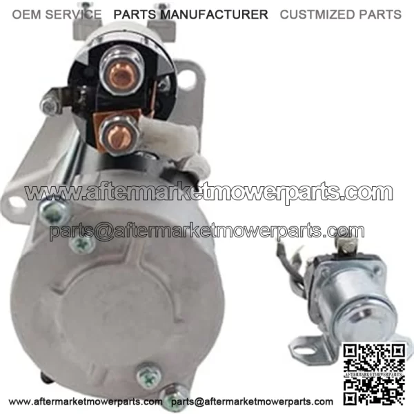 New Hi-Torque 24 Volt Starter Compatible with Mitsubishi Fuso Truck MS280 / MS380-2 6D22 Dsl Eng 99-07 Kobelco Excavator SK300 / SK400 6D22 1999-2007 Replaces M9T60171 M009T60171 ME152487 M9T60172 - Image 3