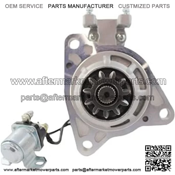 New Hi-Torque 24 Volt Starter Compatible with Mitsubishi Fuso Truck MS280 / MS380-2 6D22 Dsl Eng 99-07 Kobelco Excavator SK300 / SK400 6D22 1999-2007 Replaces M9T60171 M009T60171 ME152487 M9T60172 - Image 4