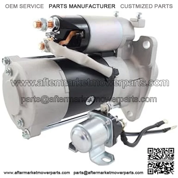 New Hi-Torque 24 Volt Starter Compatible with Mitsubishi Fuso Truck MS280 / MS380-2 6D22 Dsl Eng 99-07 Kobelco Excavator SK300 / SK400 6D22 1999-2007 Replaces M9T60171 M009T60171 ME152487 M9T60172 - Image 5