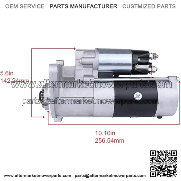 NEW STARTER MOTOR COMPATIBLE WITH KOBELCO SK210-IV M3T57575 ME019911 859353 M003T57575 M003T57575ZC M3T57575ZC ME019911 - Image 2