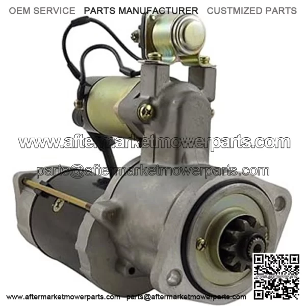 New Premium Starter 24 Volt including Relay for Caterpillar 320N Mitsubishi Forklifts Lift Truck DP40 FD20 FD-25 FD30 FD50 FD70 0R1091 10R2985 1146864 135-2361 1R5538 1R7370 5I7716 LRS01889 LRS01928V - Image 2