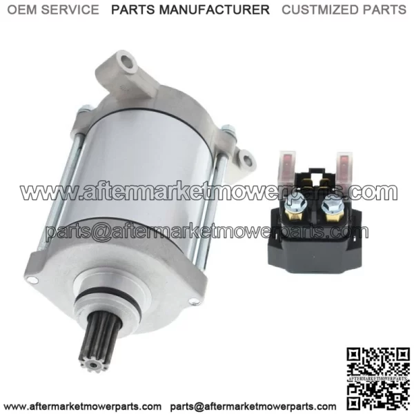 Starter & Relay Solenoid for Yamaha Wolverine 450 YFM450 2006 2007 2008-2010 - Image 2