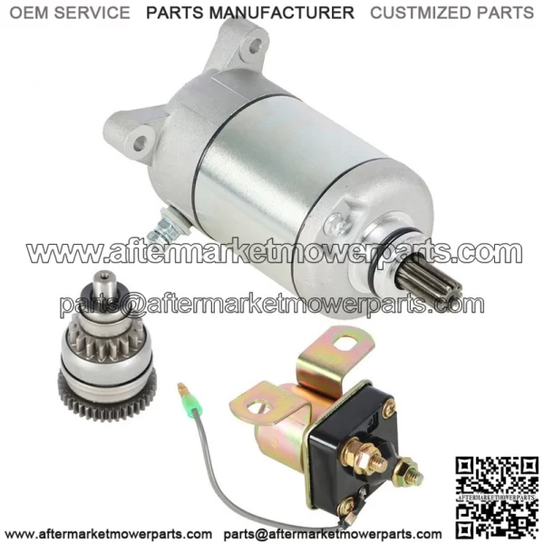 Fit For Polaris Sportsman 500 NEW Starter Drive & Relay Solenoid 1996-2002