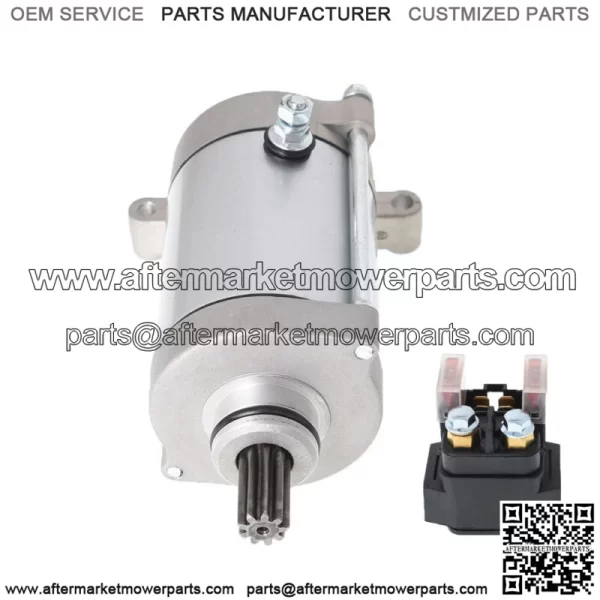 Starter & Relay Solenoid for Yamaha Rhino 660 YXR660 2004 2005 2006