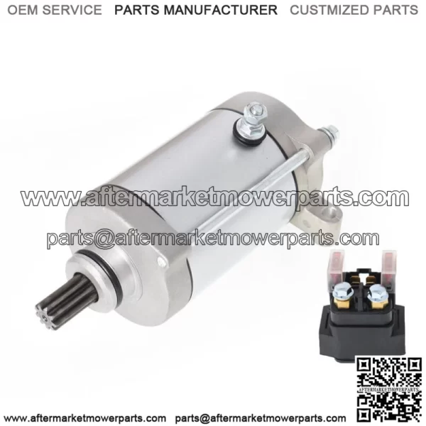 Starter & Relay Solenoid for Yamaha Rhino 660 YXR660 2004 2005 2006 - Image 3