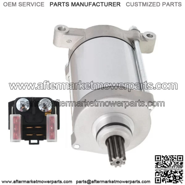 Starter & Relay Solenoid for Yamaha Rhino 660 YXR660 2004 2005 2006 - Image 4