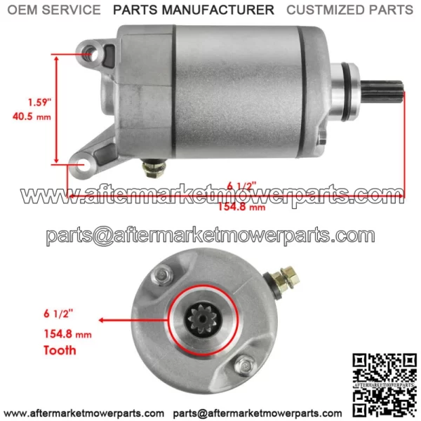 Starter fits Polaris Sportsman 450 2017 2018 2019 2020 2021 4014909 4014290 - Image 2