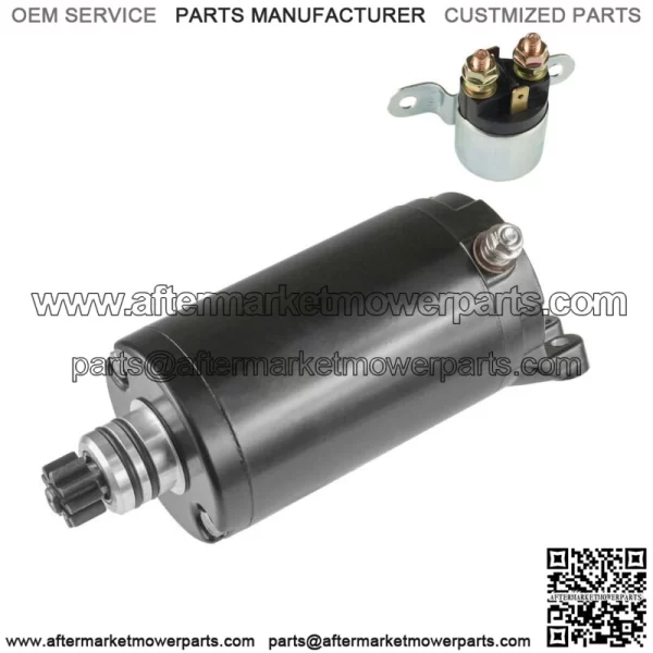 Starter And Relay Solenoid for Bombardier Can-Am Quest 650 / Max 650 2002-2004