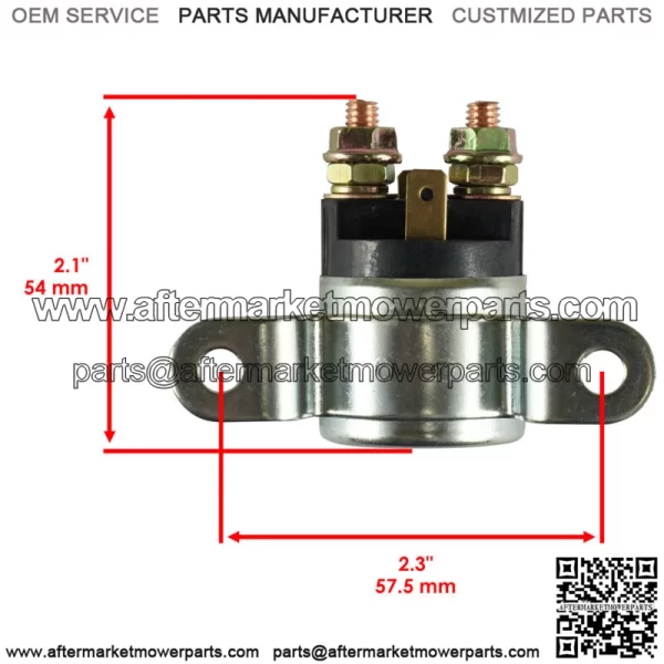 Starter And Relay Solenoid for Bombardier Can-Am Quest 650 / Max 650 2002-2004 - Image 3