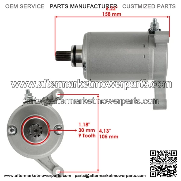 Starter for Yamaha Warrior Raptor Big Bear,Kodiak 350,400 - Image 2