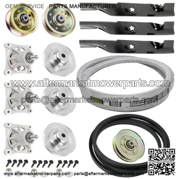 Spindle Blade Pulley Belt for Electrolux/AYP 24H48 22PH48 25PH48 26H48 20T48 48"