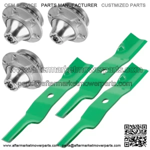 Deck Spindle & Blade for John Deere Z510A Z710A Z910A Z915B Z920 ZTrak 48"