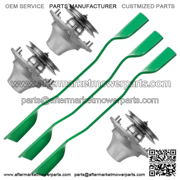 Deck Spindle & Blade for John Deere F620 F680 F687 ZTrak 48" 54" 60" - Image 5