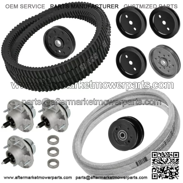 Deck Spindle Pulley Belt for John Deere LX200 GT225 GT235 GT245 LT170 48"