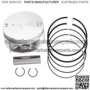 Stock Piston Kit for Yamaha Rhino Raptor Grizzly 660 YFM660R YFM660F 2001-2008 (Fits: Yamaha Rhino 660)