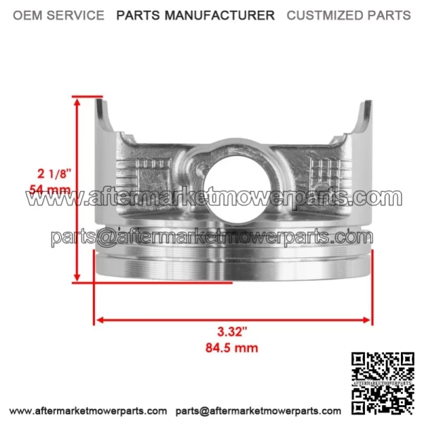 Front Cylinder Piston Ring fits Kawasaki Teryx 750 KRF750 2008 - 2011 85 mm Bore (For: Kawasaki) - Image 4
