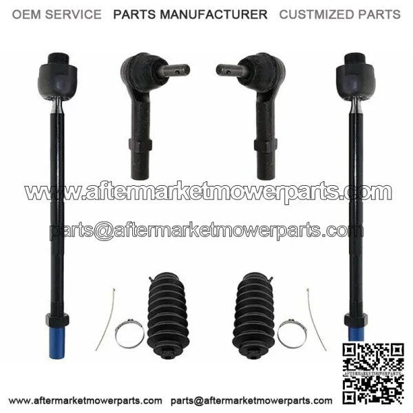For 2007-2013  Silverado 1500 Tie Rod End Set Detroit Axle 24519GF (For:  Silverado 1500)