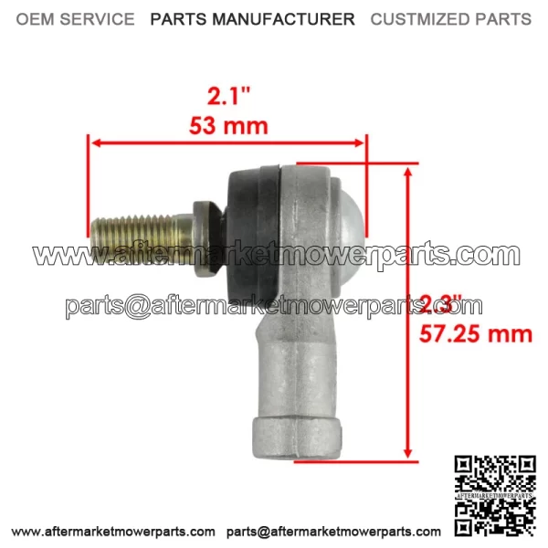 Tie Rod End Kit for Honda TRX70 TRX-70 TRX 70 Fourtrax 70 1986 1987 2 Sets - Image 2