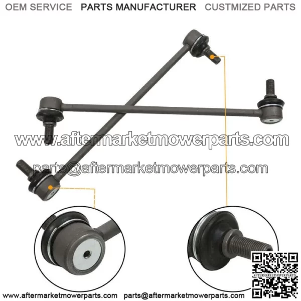 FIT For 2011-2019 Toyota Sienna Front Sway Bar Links + Front Bushings 4PC - Image 3