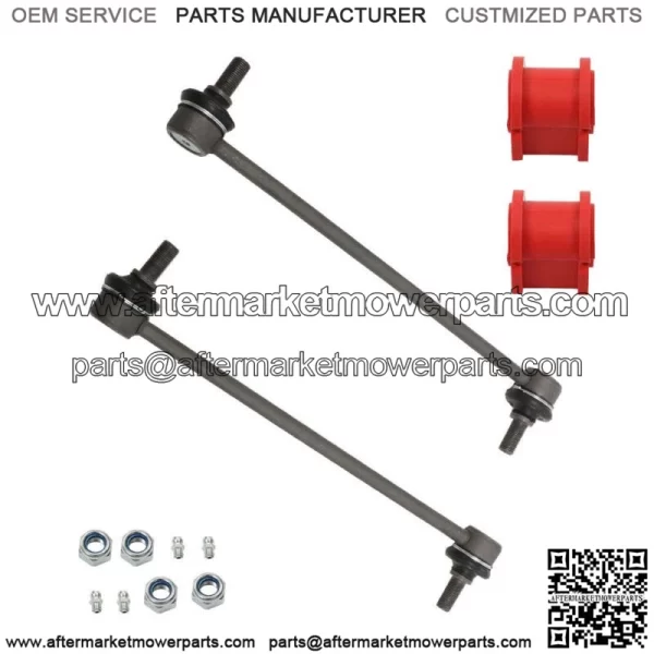 FIT For 2011-2019 Toyota Sienna Front Sway Bar Links + Front Bushings 4PC - Image 5