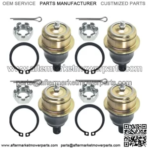 For Bombardier Can-Am DS650 DS 650 2000-2005 Lower Ball Joints Complete set of 4