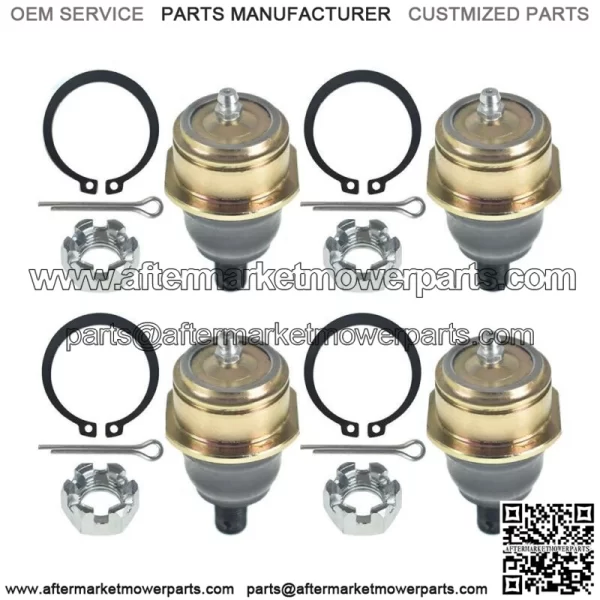 For Bombardier Can-Am DS650 DS 650 2000-2005 Lower Ball Joints Complete set of 4 - Image 3