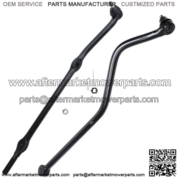 Front 11pc Suspension Kit for 1997-2006 Jeep Wrangler TJ, 4 Ball Joints 3 Tie Rods 2 Sway Bars 1 Drag Link 1 Track Bar 1998 1999 2000 2001 2002 2003 2004 2005 Replacement - Image 3