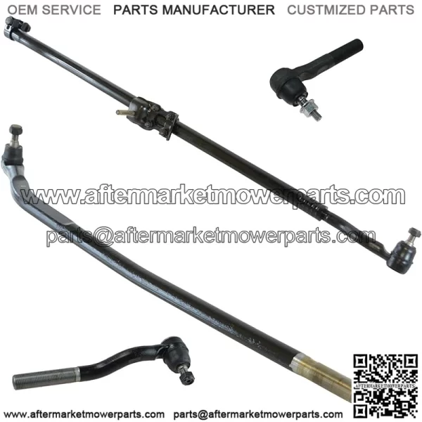 4 Piece Kit Inner Outer Tie Rod End Drag Link LH RH for 07-16 JK Wrangler