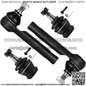 4pcs Front Suspension Kit Outer Tie Rod End Lower Ball Joint Fit 2003-2006 For Subaru Baja 1993-2014 For Legacy 2000-2014 For Outback 2016-2019 For Crosstrek