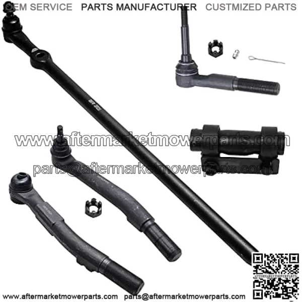 Front 11pc Suspension Kit for 4WD 2005 2006 2007 Ford F-250 F-350 Super Duty, Ball Joints Sway Bars Outer Tie Rods Tie Rod Drag Links Adjusting Sleeve Replacement - Image 2