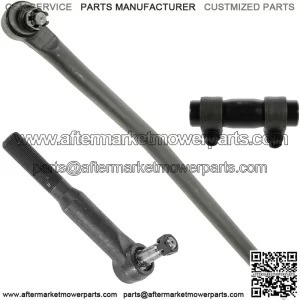 Steering Kit 3 Piece Set Drag Link Tie Rod Adjusting Sleeve Pitman Arm for Ford