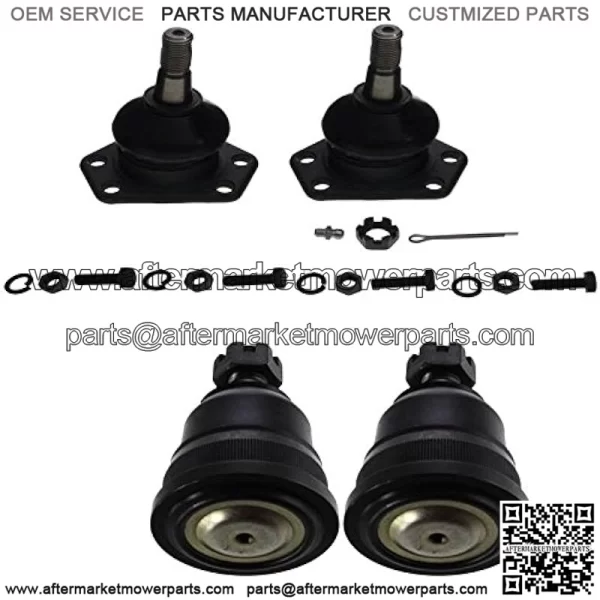 14 Pieces Suspension Kit Upper Lower Ball Joint Tie Rod Idler Arm Drag Link Adjusting Sleeves Fits Chevrolet Camaro 75-79/ Camaro V8 80-81 Fits Chevrolet Camaro/Camaro (Camaro V8 only)/ - Image 4