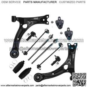 Front Lower Control Arm Tierod Sway Bar for 2003-2008 Pontiac Vibe Toyota Matrix