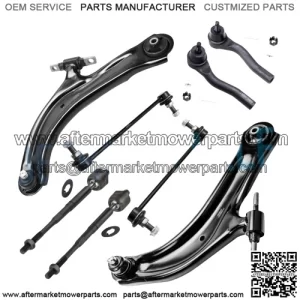 Front Lower Control Arm Tie Rod Sway Bar for 2007-2012 Nissan Sentra