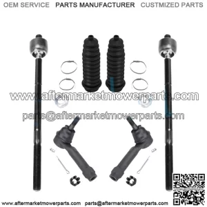 All Inner & Outer Tie Rods + Boots for  2001 - 2004  Dodge Caravan