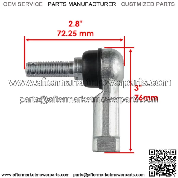 2 Sets Of Tie Rod Ends For Can Am Outlander 650 Std Xt Xtp Dps Xmr 2006-2023 - Image 2
