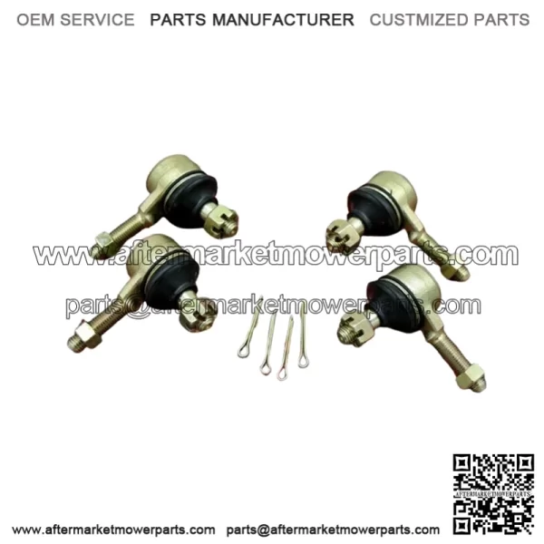 4 x NEW tie rod end ball joints Yamaha Banshee Raptor 660 Warrior Blaster Kodiak