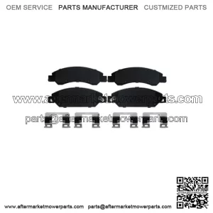Front Ceramic Brake Pad for Chevy Tahoe Avalanche Silverado Suburban Sierra 1500 (For: Chevrolet Silverado 1500)
