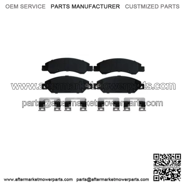 Front Ceramic Brake Pad for Chevy Tahoe Avalanche Silverado Suburban Sierra 1500 (For: Chevrolet Silverado 1500)