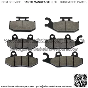 Front Rear Brake Pads for Yamaha Raptor 700 700R YFM700R 2006-2012 (For: 2006 Yamaha Rhino 660)