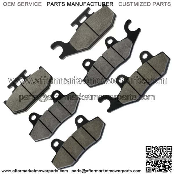 Front Rear Brake Pads for Yamaha Raptor 700 700R YFM700R 2006-2012 (For: 2006 Yamaha Rhino 660) - Image 5