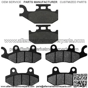 Front Rear Brake Pads for Yamaha Rhino 660 4X4 YXR660 YXR 660 2004-2007 (Fits: Yamaha Rhino 660)