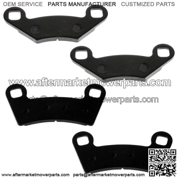 Front And Rear Brake Pads for Polaris RZR 800 EFI 2008-2014 - Image 4