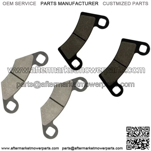 Front And Rear Brake Pads for Polaris RZR 800 EFI 2008-2014 - Image 5