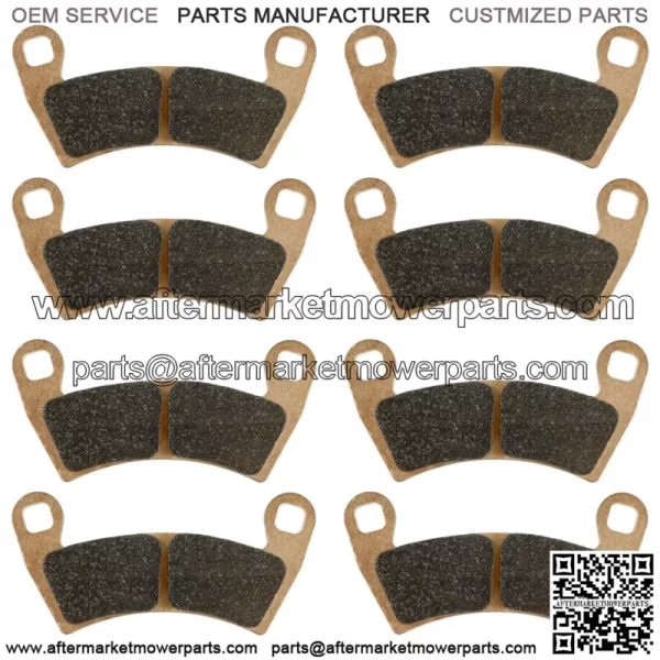 Front & Rear Brake Pads for Polaris RZR XP 1000 2014-2017 Sintered - Image 3