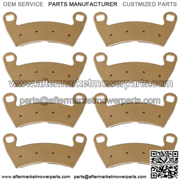 Front & Rear Brake Pads for Polaris RZR XP 1000 2014-2017 Sintered - Image 4