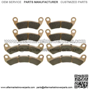 Front and Rear Brake Pads for Polaris RZR XP Turbo / RZR XP 4 Turbo 2016 - 2021